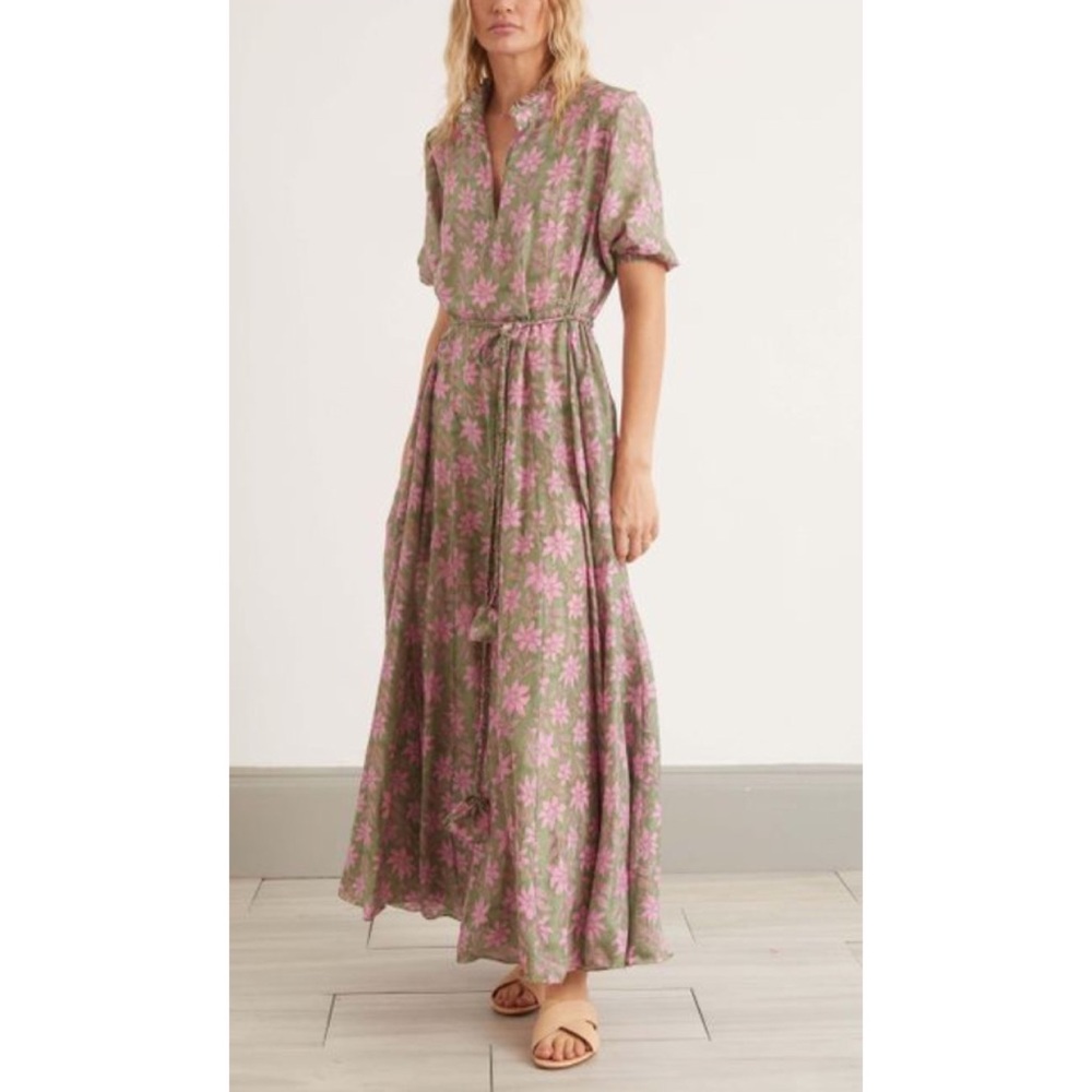 HANNAH ARTWEAR OCEANUS SILK DRESS NWOT
